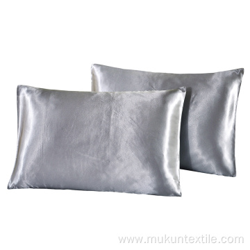 100% Artificial silk Fabric pillow case